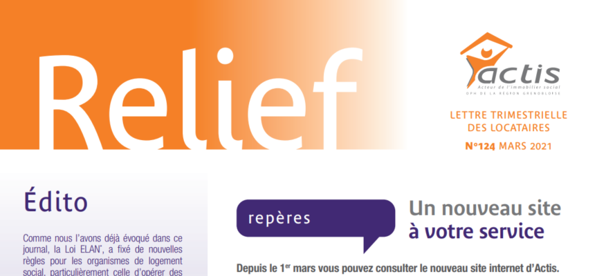 Lire la suite à propos de l’article Relief #124, le journal trimestriel des locataires est disponible.