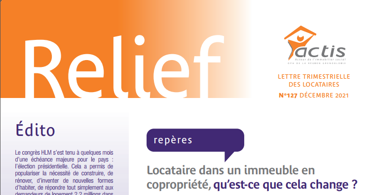 Lire la suite à propos de l’article Relief #127, le journal trimestriel des locataires est disponible.